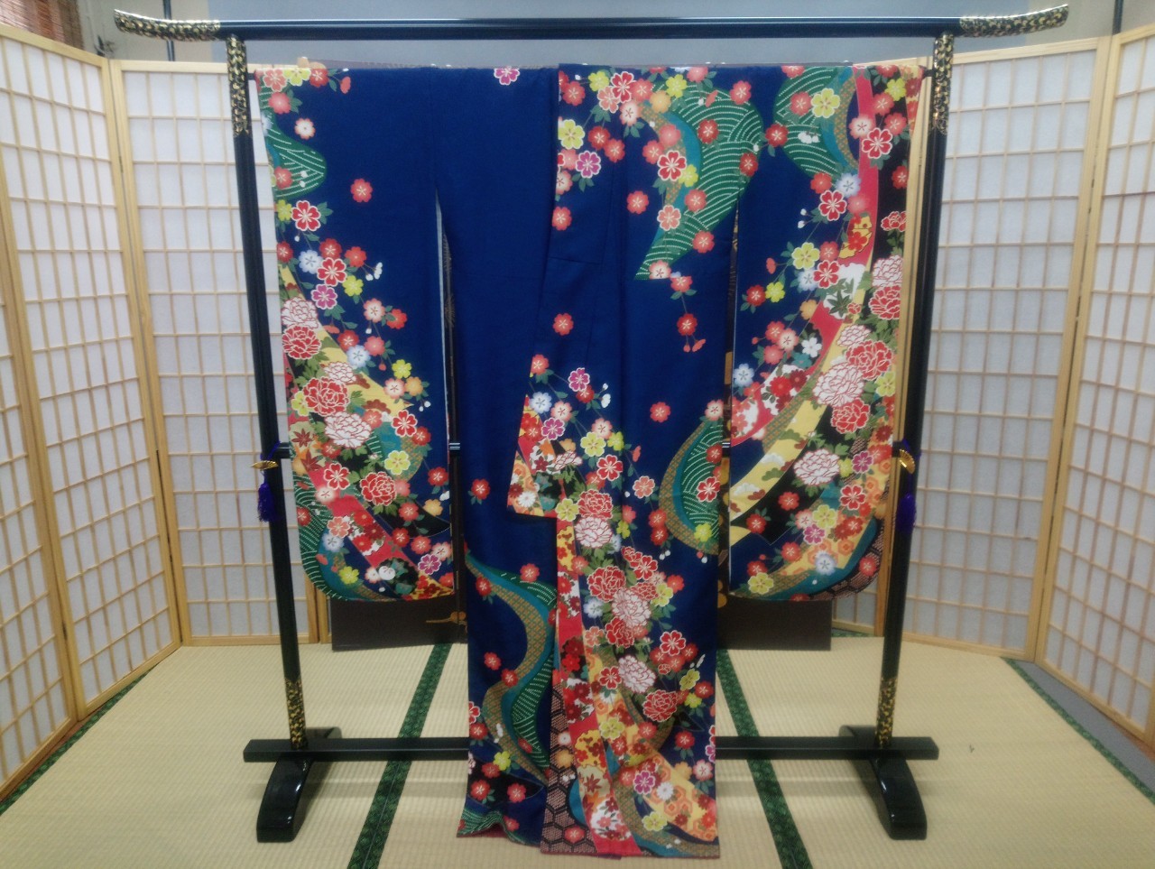 S46　青藍熨斗